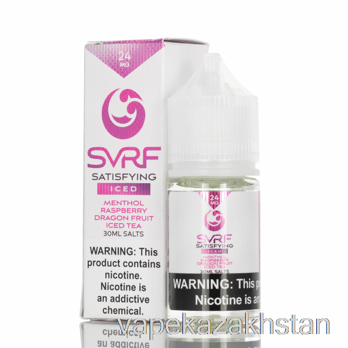 Vape Smoke ICED Satisfying - SVRF SALTS E-Liquid - 30mL 48mg